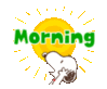 Morning Snoopy