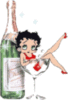 Betty Boop Champagne