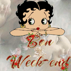 Bon Weekend -- Flirty Betty Boop