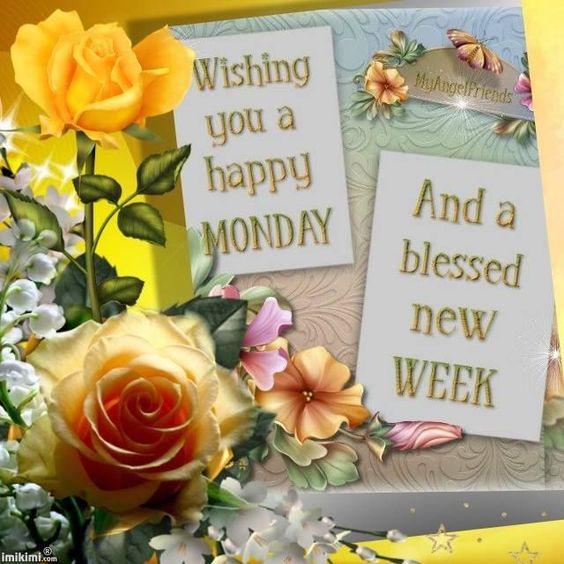Wishing you a happy Monday and a blessed new week