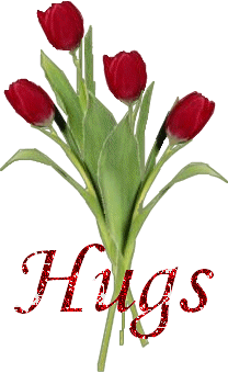 Hugs -- Flowers