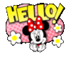 Hello -- Minnie Mouse