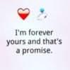 I'm forever yours and that's a promise.