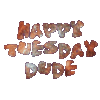 Happy Tuesday Dude