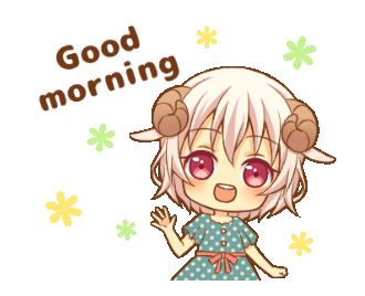 Good Morning - Anime Girl