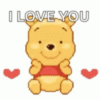 I Love You - Winnie the Pooh