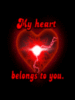 My heart belongs to you.