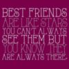 Best Friends are like a stars