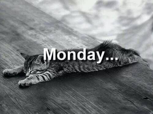 Monday...