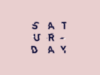 Saturday