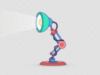 Pixar lamp animation