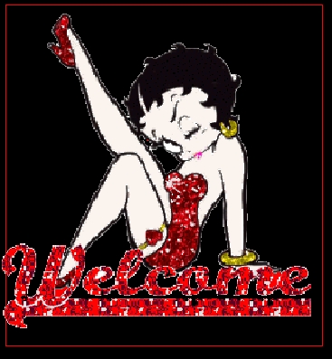 Welcome Doll Red betty boop