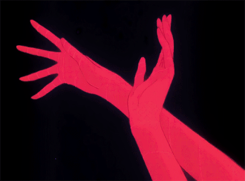 Animated hands