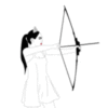 Animated Drawing Fantasy Archery