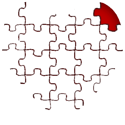 Happy Valentine's Day - Puzzle Heart