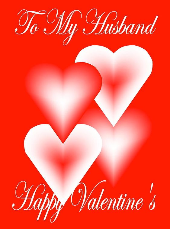 To My Husband Happy Valentine's
