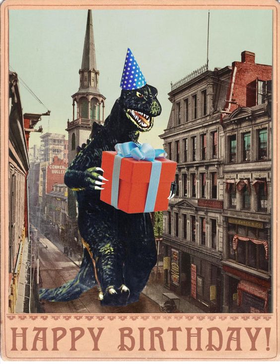 Happy Birthday! Godzilla 