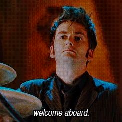 Welcome abroad. Doctor Who