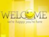 Welcome We're happy you're here