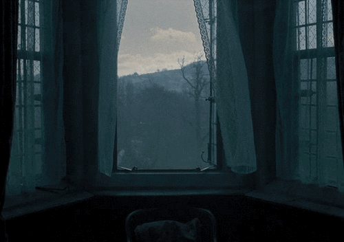 Darkness through the window