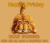 Happy Friday - Garfield