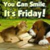You can smile, It's Friday!