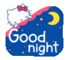 Good Night - Hello Kitty