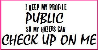 Keep My Profile Public