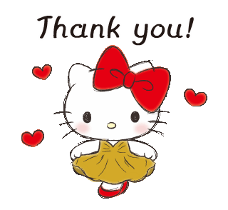 Thank You! -- Hello Kitty