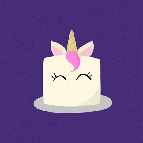 Happy Birthday - Unicorn cake