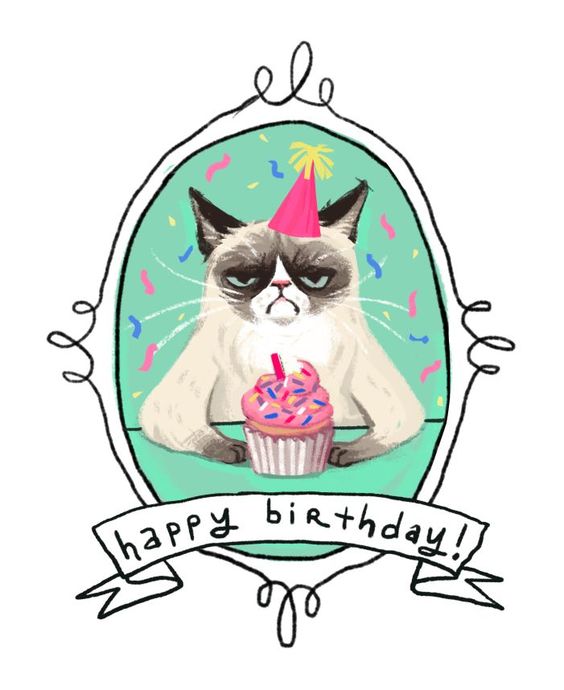 Happy Birthday! - Grumpy Cat 