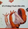 It's Friday! Fuck this shit.