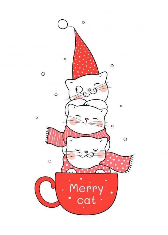 Merry Cats - Christmas