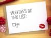 Valentine's Day To-Do List