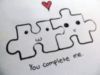 You Complete Me - Love Puzzle