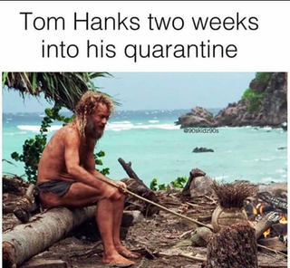 Tom Hanks two weeks into his quarantine