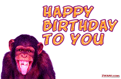 Happy Birthday To You Monkey Smile