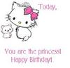 Today You Are The Princess! Happy Birthday!