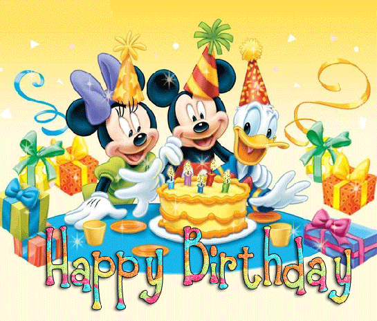 Happy Birthday -- Disney