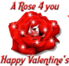 A Rose 4 You Happy Valentine's 