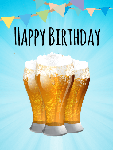 Happy Birthday Beer