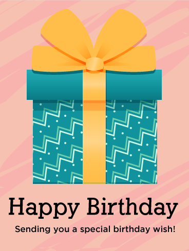 Happy Birthday Sending you a special birthday wish!