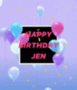 Happy Birthday Jen