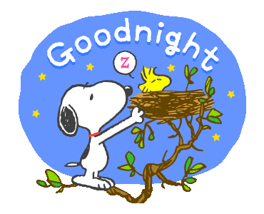 Goodnight - Snoopy :: Bye :: MyNiceProfile.com