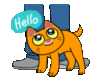 Hello - Cute Cat
