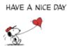 Have a Nice Day - Snoopy