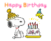 Happy Birthday - Snoopy