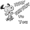 Happy Birthday To You - Snoopy