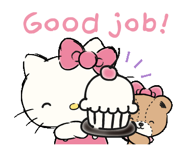 Good job! - Hello Kitty