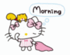 Morning - Hello Kitty